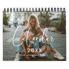 Elegantes und modernes Foto 2026 Kalender