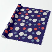 Elegantes und modernes Polka-Dot-Papier Geschenkpapier (Ungerollt)