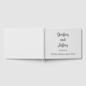 Elegantes und respektable Wedding Party Gästebuch (Voll)