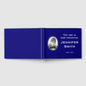 Elegantes und Schlichtes Bestattungsguestbook; Kun Gästebuch (Voll)