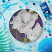 ELEGANTES UND SOPHISTISIERTES PARTY-MONOGRAMM PAPPTELLER (Party)