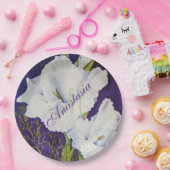 ELEGANTES UND SOPHISTISIERTES PARTY-MONOGRAMM PAPPTELLER (Party)