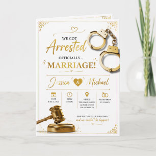 "Elegantes und spielerisches Design für Hochzeitse Karte