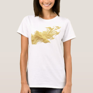 Elegantes und stilvolles abstraktes Vogelkunst-Des T-Shirt