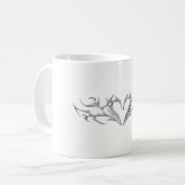 Elegantes und stilvolles Design Kaffeetasse (Vorderseite Links)