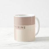 Elegantes und stilvolles Goldgold der Rose Kaffeetasse (VorderseiteRechts)