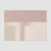 Elegantes und stilvolles Goldgold der Rose Seidenpapier (Vorderseite)