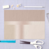 Elegantes und stilvolles Goldgold der Rose Seidenpapier (Handwerk)