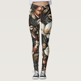 🌸 elegantes und zeitloses Blütenmuster🌸 Leggings