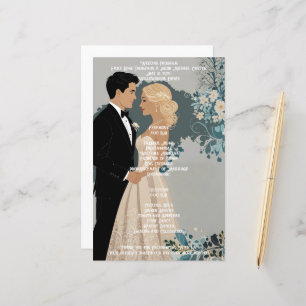 Elegantes und zeitloses Hochzeitsdesign