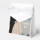 Elegantes und zeitloses Hochzeitsdesign Geschenkschachtel (Vorderseite)