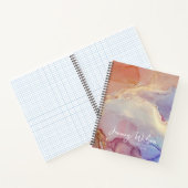 Elegantes Uni Spiral Notebook Notizblock (Innenseite)