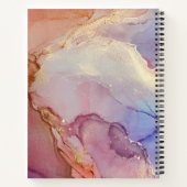 Elegantes Uni Spiral Notebook Notizblock (Rückseite)