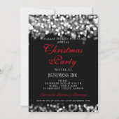 Elegantes Unternehmen Corporate Weihnachts-Party S Einladung (Vorderseite)
