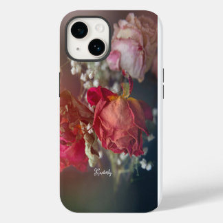Elegantes Valentins-Trockenrosen individuell iPhon iPhone 14 Hülle