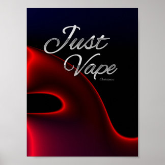 Elegantes Vaping Poster