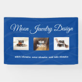 Elegantes Vendor-Standbanner für Handwerker oder M Banner (Horizontal)