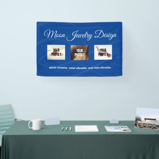 Elegantes Vendor-Standbanner für Handwerker oder M Banner (Messe)