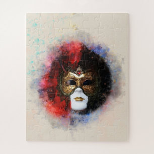 Elegantes Venezianisches Maske Jigsaw Puzzle - Kün