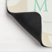 Elegantes, verfeinertes, romantisches Design: weic Mousepad (Ecke)