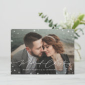 Elegantes Verheiratetes Weihnachten 2 Foto (Stehend Vorderseite)