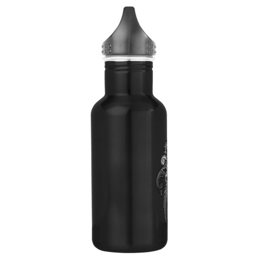 Elegantes Verziertes Design Edelstahlflasche (Links)