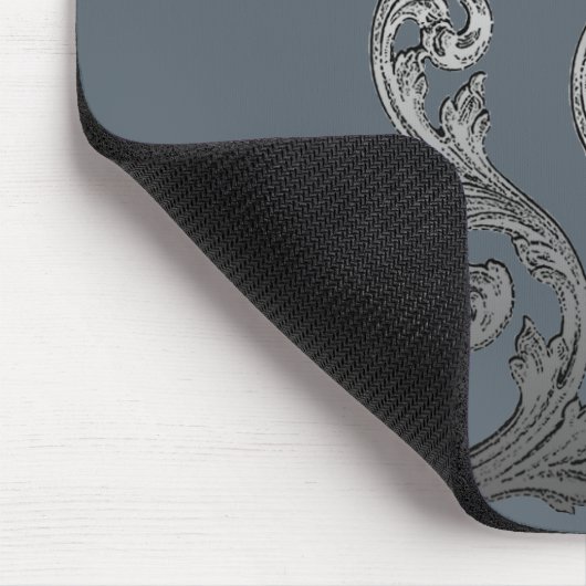 Elegantes Verziertes Design Mousepad (Ecke)