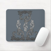 Elegantes Verziertes Design Mousepad (Mit Mouse)