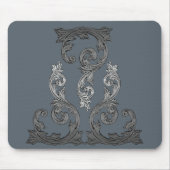 Elegantes Verziertes Design Mousepad (Vorne)