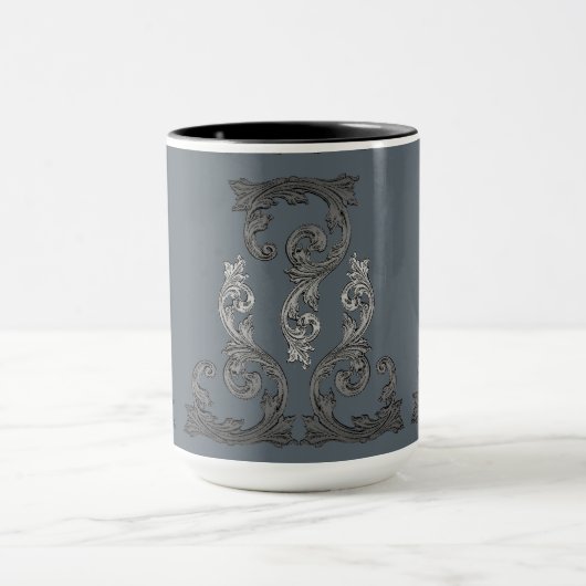 Elegantes Verziertes Design Tasse (Zentrum)