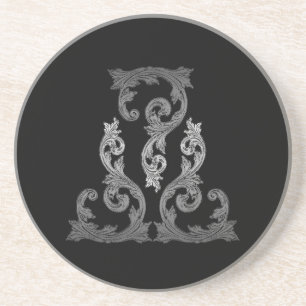 Elegantes verziertes Gothic-Design Getränkeuntersetzer