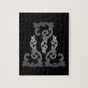 Elegantes verziertes Gothic-Design Puzzle