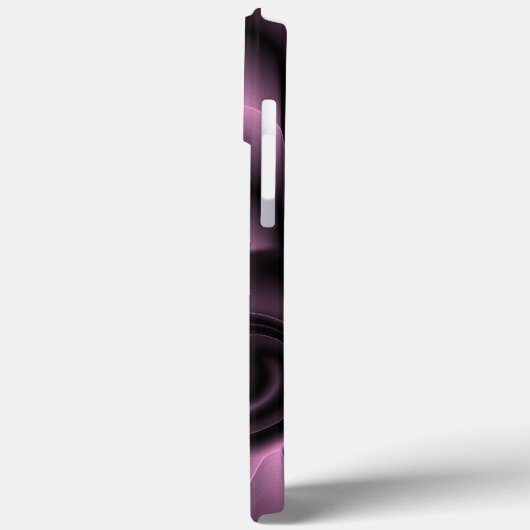 Elegantes Verziertes Psychedelic Lila Wirbel Muste Case-Mate iPhone Hülle (Rückseite / Links)