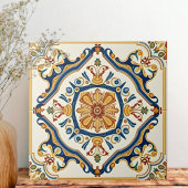 Elegantes Verziertes Spanisch Fliese