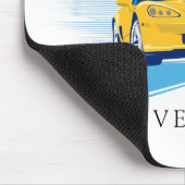 ELEGANTES VETTE-AUTOMOBIL-KUNSTWERK MOUSEPAD (Ecke)