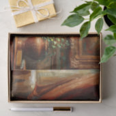 Elegantes Viktorianisches Blatt-Lesepapier Seidenpapier (Geschenk)