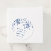 Elegantes Viktorianisches blaues französisches Bra Geschenkanhänger (Beispiel)