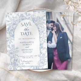 Elegantes Viktorianisches Blumenmuseum Foto Save The Date