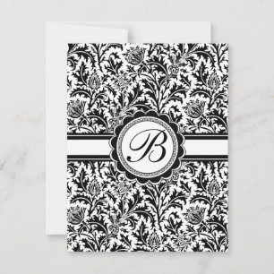 Elegantes viktorianisches florales Muster von Will Einladung