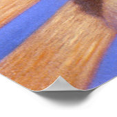 Elegantes Viktorianisches Lady Deco Kunst, Dichtun Poster (Ecke)