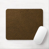 Elegantes Vintag Brown Imitate Leather Mousepad (Mit Mouse)