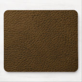 Elegantes Vintag Brown Imitate Leather Mousepad (Vorne)
