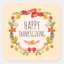 Elegantes Vintag Happy Thanksgiving | Siegel