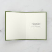 Elegantes, Vintag Inspiriertes Golf Weihnachten (Innenseite)