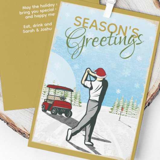 Elegantes, Vintag Inspiriertes Golf Weihnachten