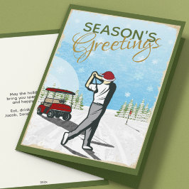 Elegantes, Vintag Inspiriertes Golf Weihnachten