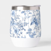 Elegantes Vintage-Blumen-Toile (Links)