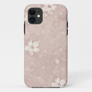 Elegantes vintage-blumiges Grunge-Herz Case-Mate iPhone Hülle