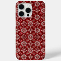 Elegantes vintage Boho geometrisches Blumenmuster