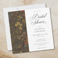 Elegantes vintage Cottage botanisches Herbst-Braut